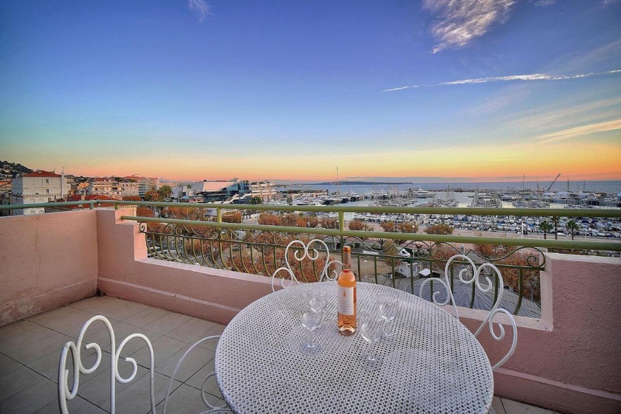 Superbe Duplex Idealement Situe Proche Plages Avec Grande Terrasse Vue Port !L A1B59 Cannes Exterior foto